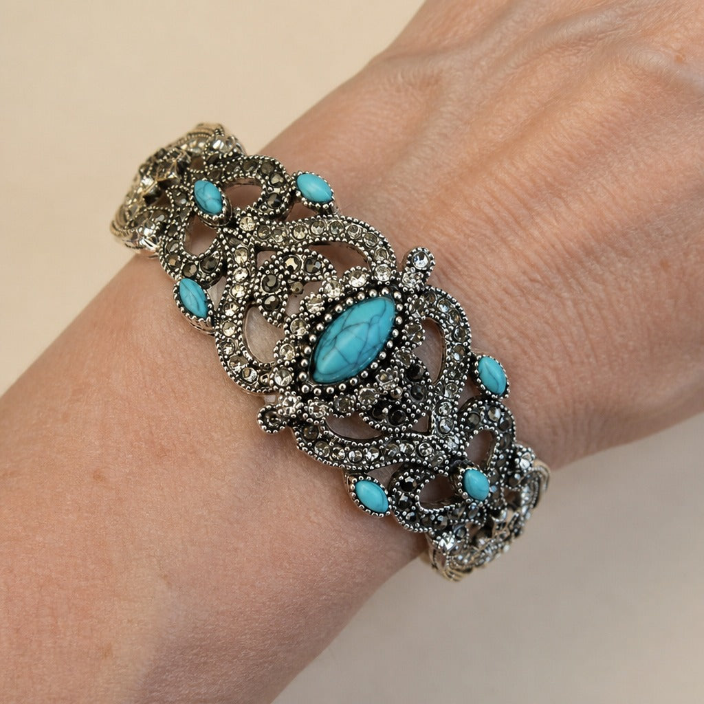 Brazalete artesanal vintage – imagen 3