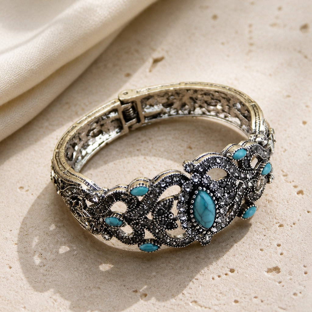 Brazalete artesanal vintage – imagen 4