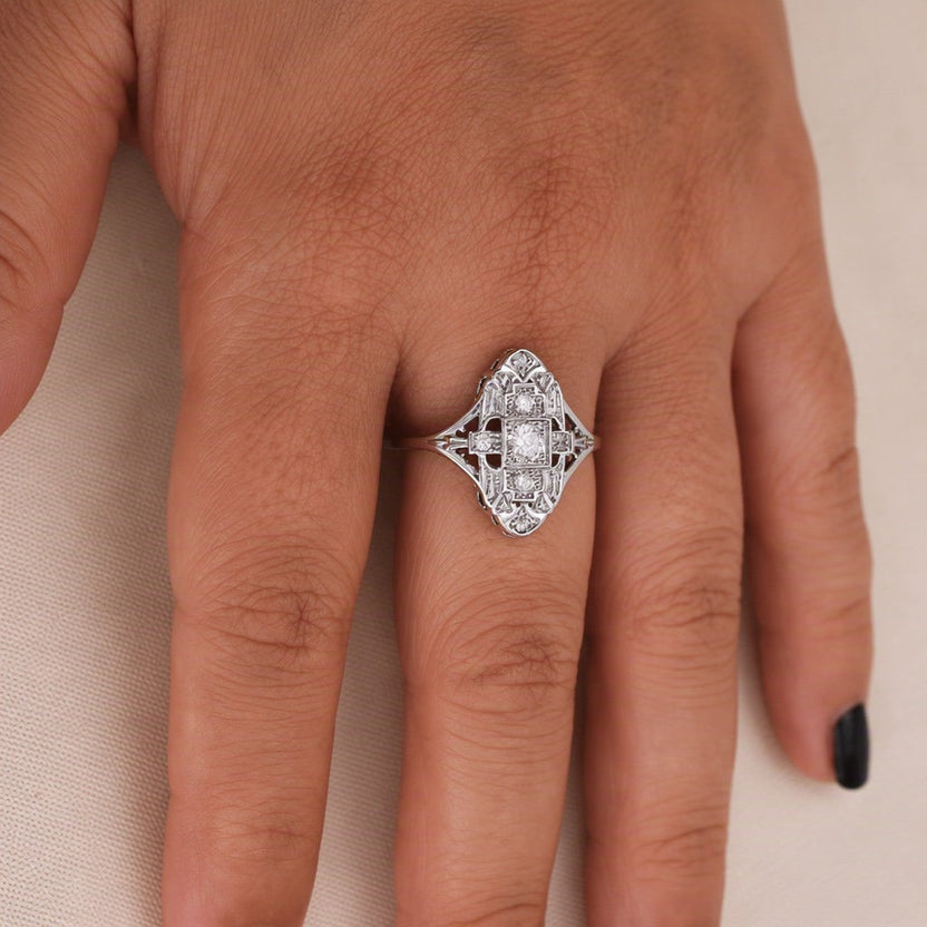 Anillo statement Celestial Prism