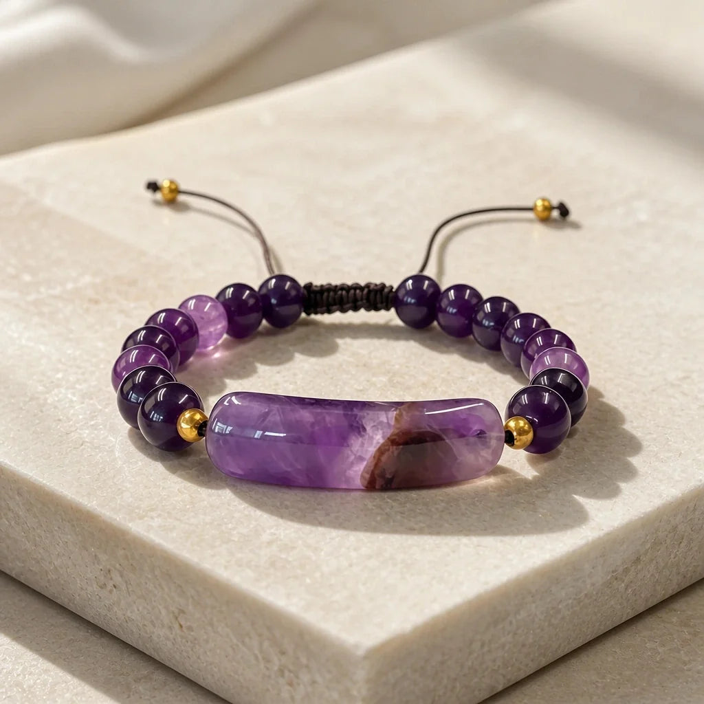 Pulsera clásica de cuentas ajustable – imagen 2