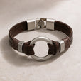 Pulsera boho vintage de doble círculo – imagen 2