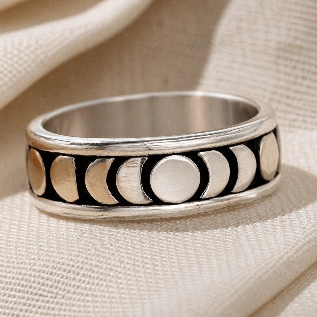 Anillo sello lunar celestial – imagen 2