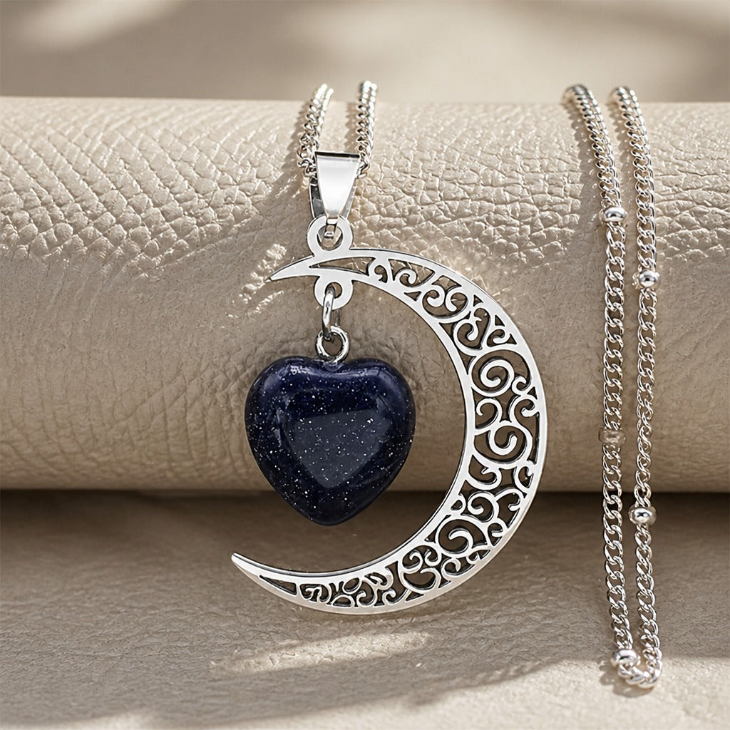 Collar corazón Midnight Moon