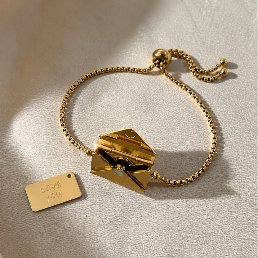 Pulsera Valora con compartimento secreto tipo sobre