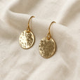 Pendientes disco artesanales franceses – imagen 2
