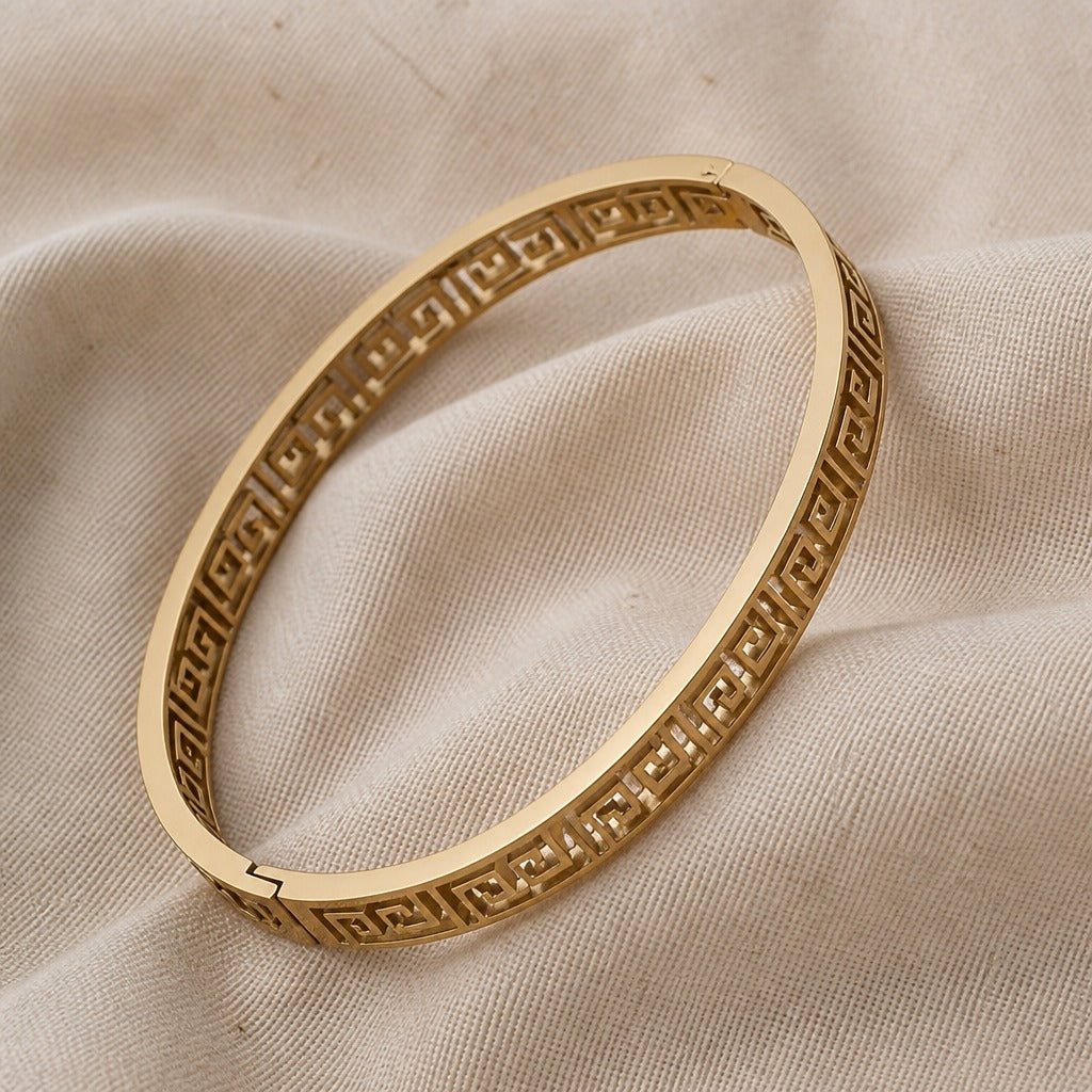 Brazalete abierto vintage Athena