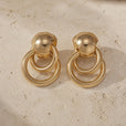 Pendientes circulares atemporales – imagen 2