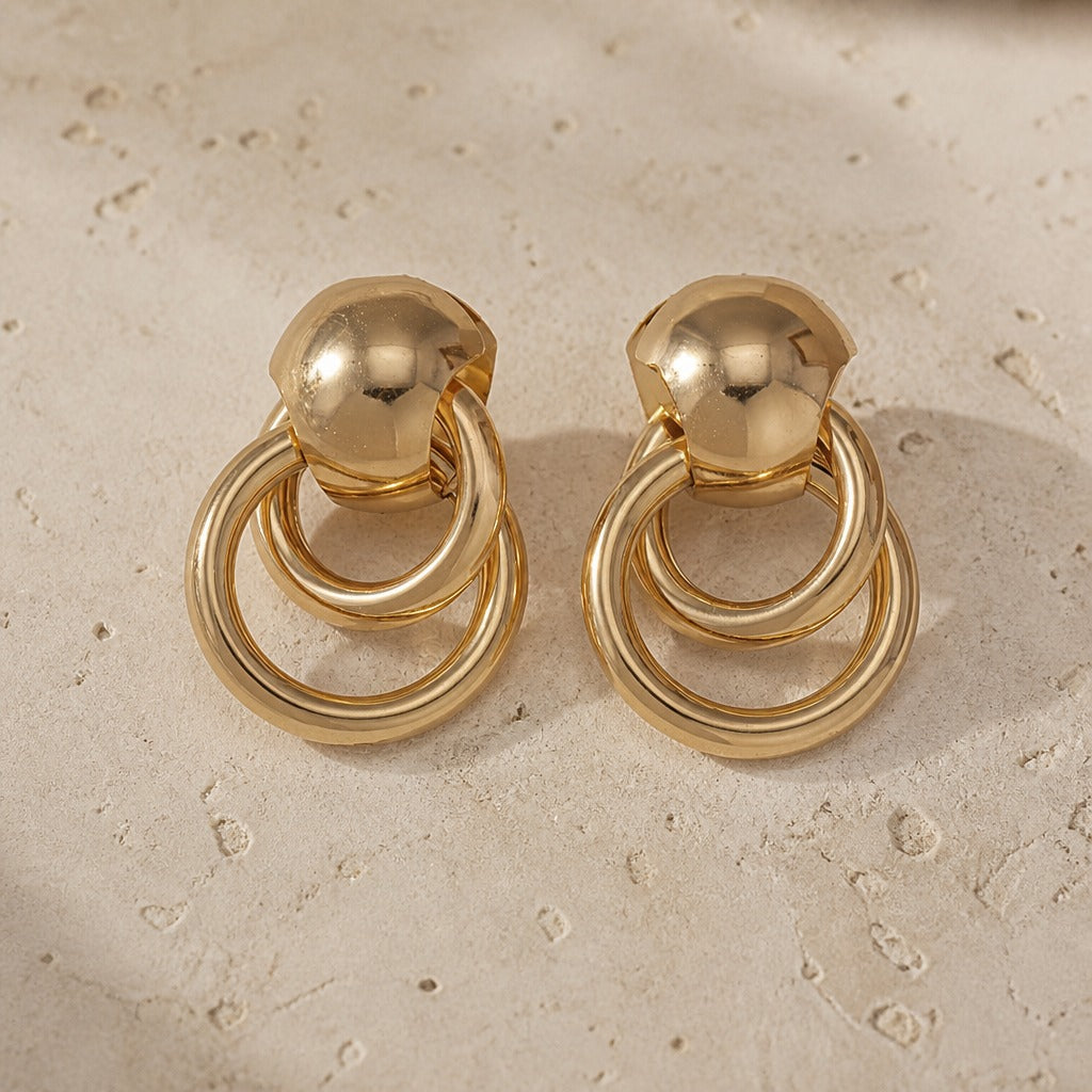 Pendientes circulares atemporales – imagen 2
