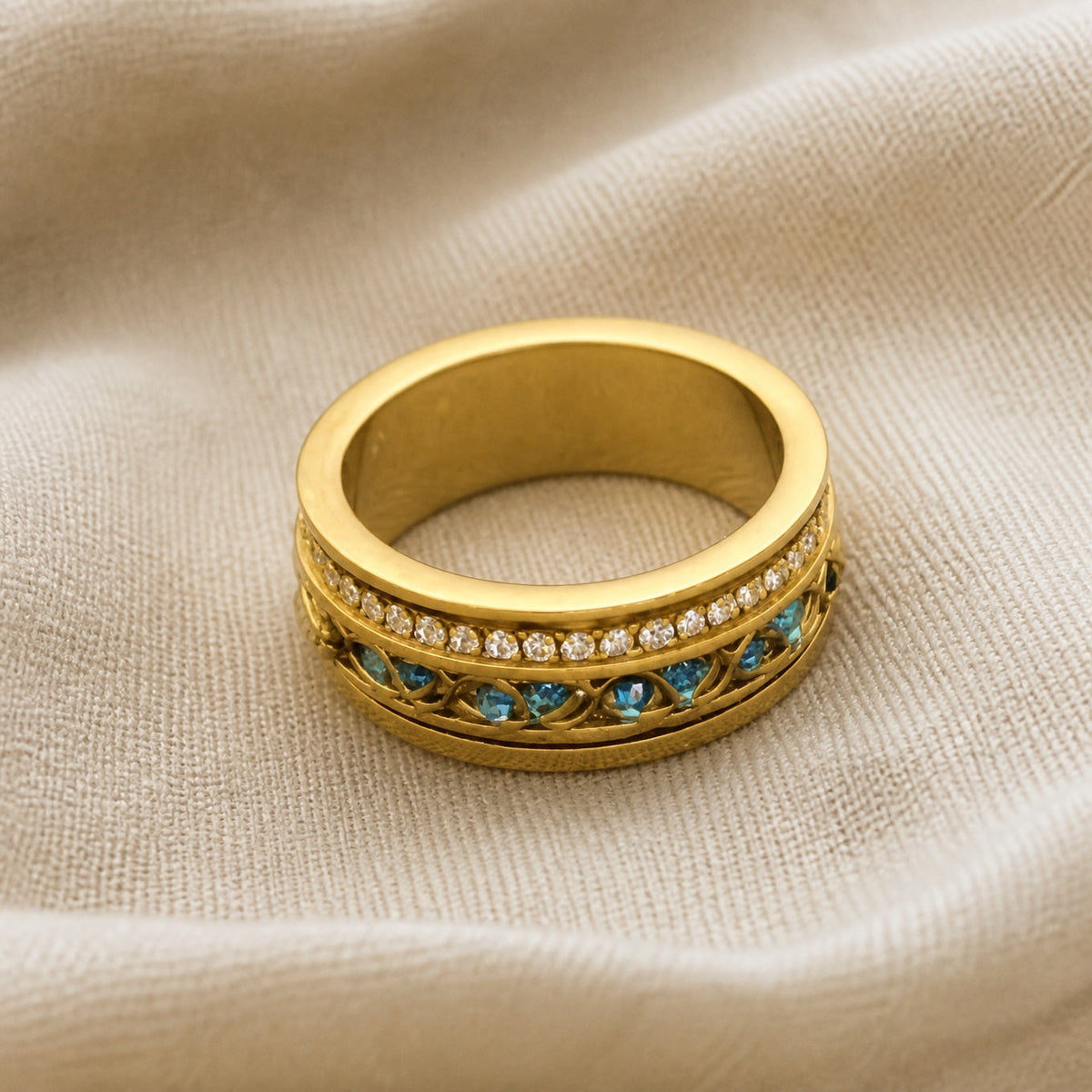Anillo de infinito clásico statement