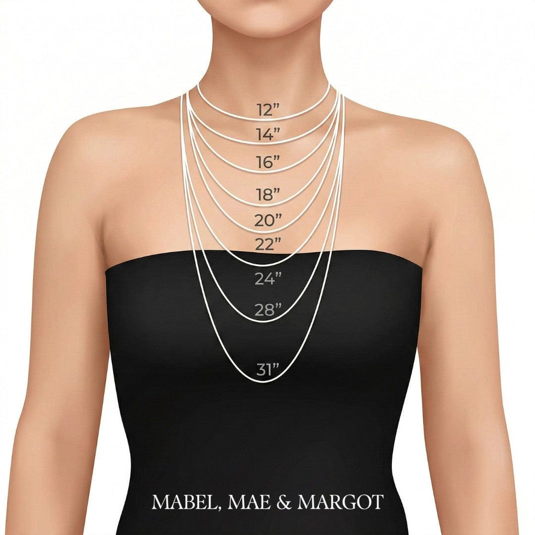 Collar trébol dorado con colgante de corazón de circonita – imagen 7