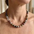 Collar de hilo de perlas Midnight