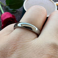 Anillo dorado clásico de cúpula – imagen 2