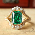Anillo protagonista luminoso de brillo cálido – imagen 2