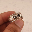 Anillo de plata grabado Heritage – imagen 3