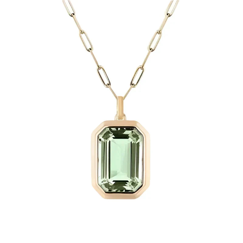 Collar Sarina Elowen esmeralda – imagen 2