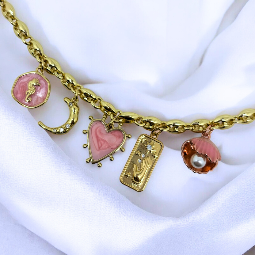 Collar Seashell Love (hecho a mano y edición limitada)