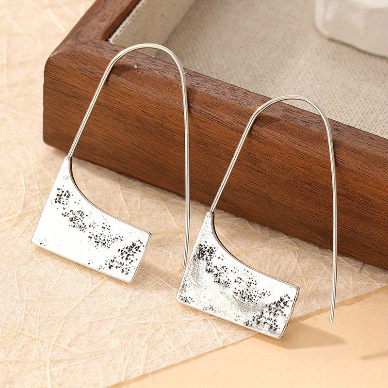 Pendientes bohemios minimalistas hechos a mano
