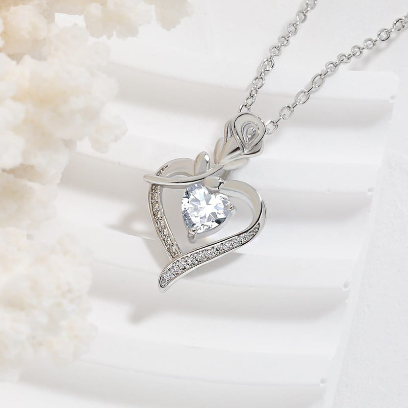 Collar Corazón de diamante