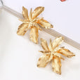 Pendientes florales de gota radiantes – imagen 2