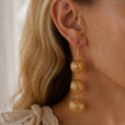 Pendientes bohemios elegantes de gota – imagen 2
