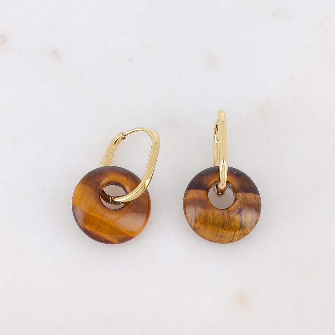 Pendientes Tirza de piedra natural – imagen 9