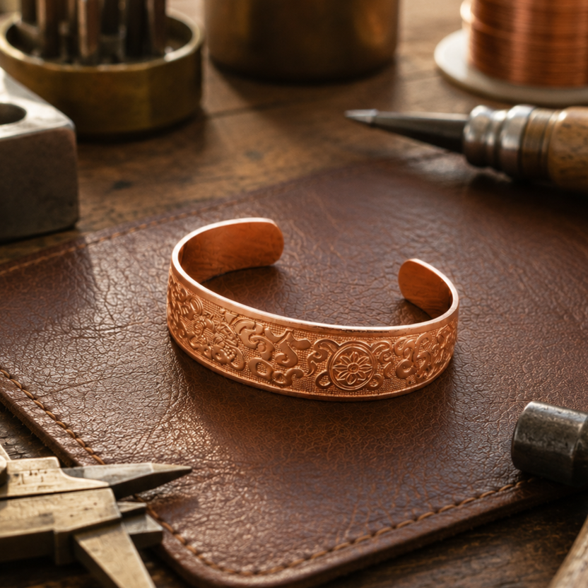 Pulsera de cobre Relic