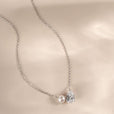 Collar con doble colgante de perla en forma de lágrima – imagen 3