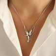 Collar de hada en oro y plata – imagen 2