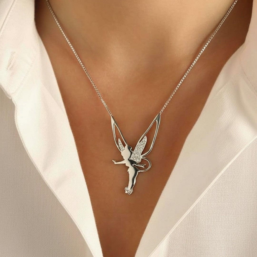 Collar de hada en oro y plata – imagen 2