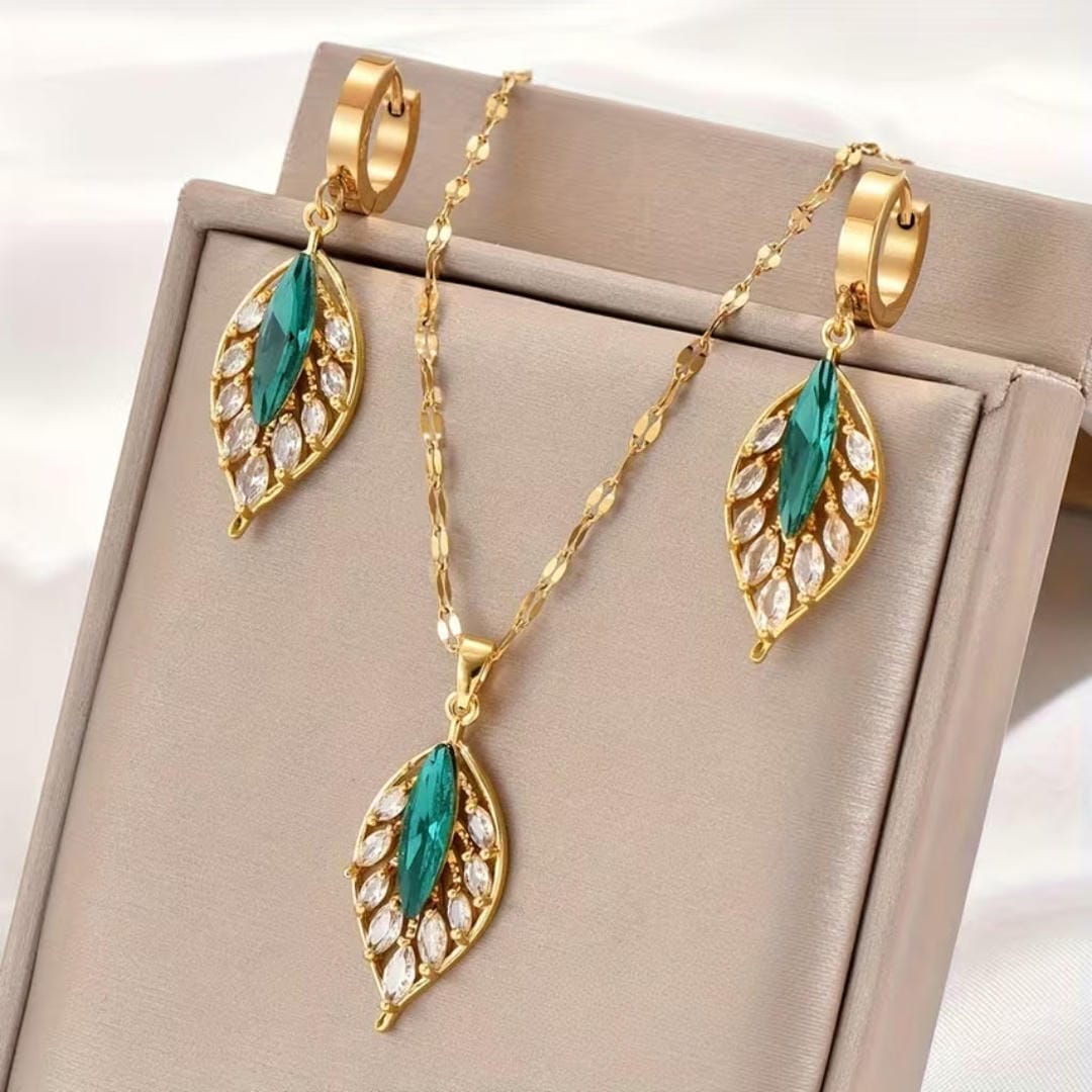 Set de joyería de lujo Leaflight – imagen 2