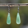 Pendientes bohemios largos en forma de gota