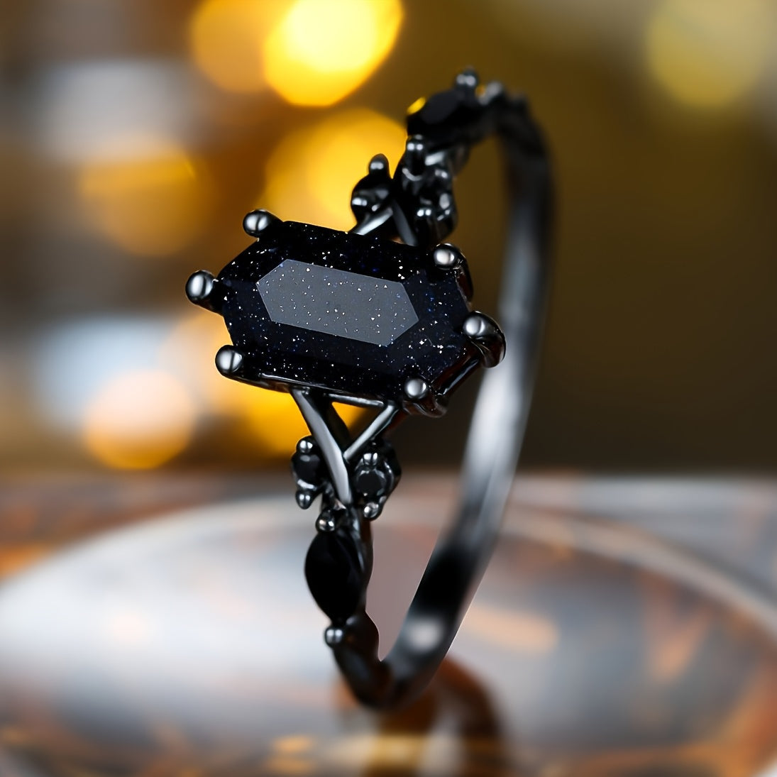 Anillo de cristal Midnight Luxe – imagen 2