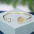 Pulsera de oro blanco Árbol de la Vida – imagen 2