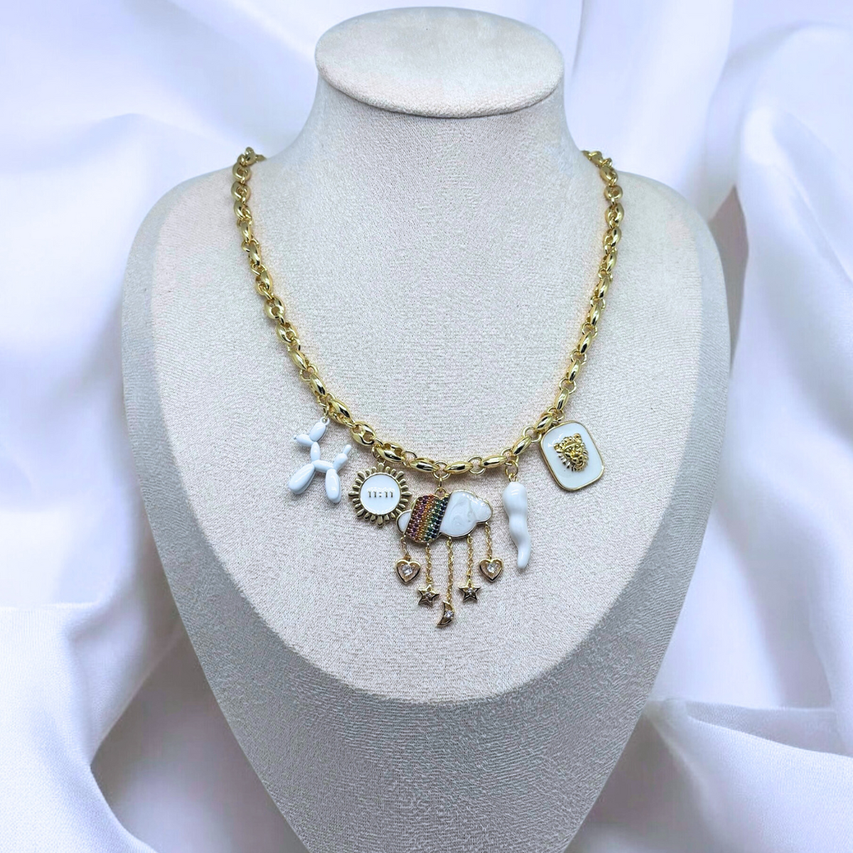Collar Rainbow Dust (hecho a mano y edición limitada) – imagen 3
