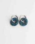 Pendientes aro donut de piedra – imagen 5