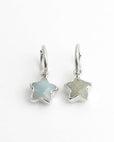 Pendientes de piedra natural con estrellas – imagen 3