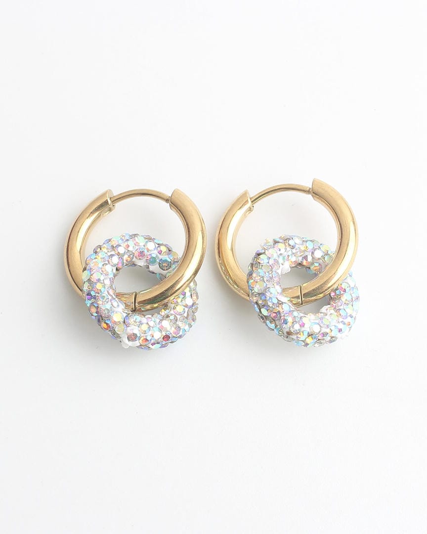 Pendientes Darina con forma de donut – imagen 5