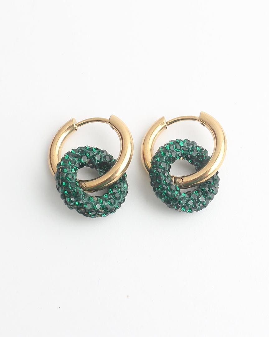 Pendientes Darina con forma de donut – imagen 3