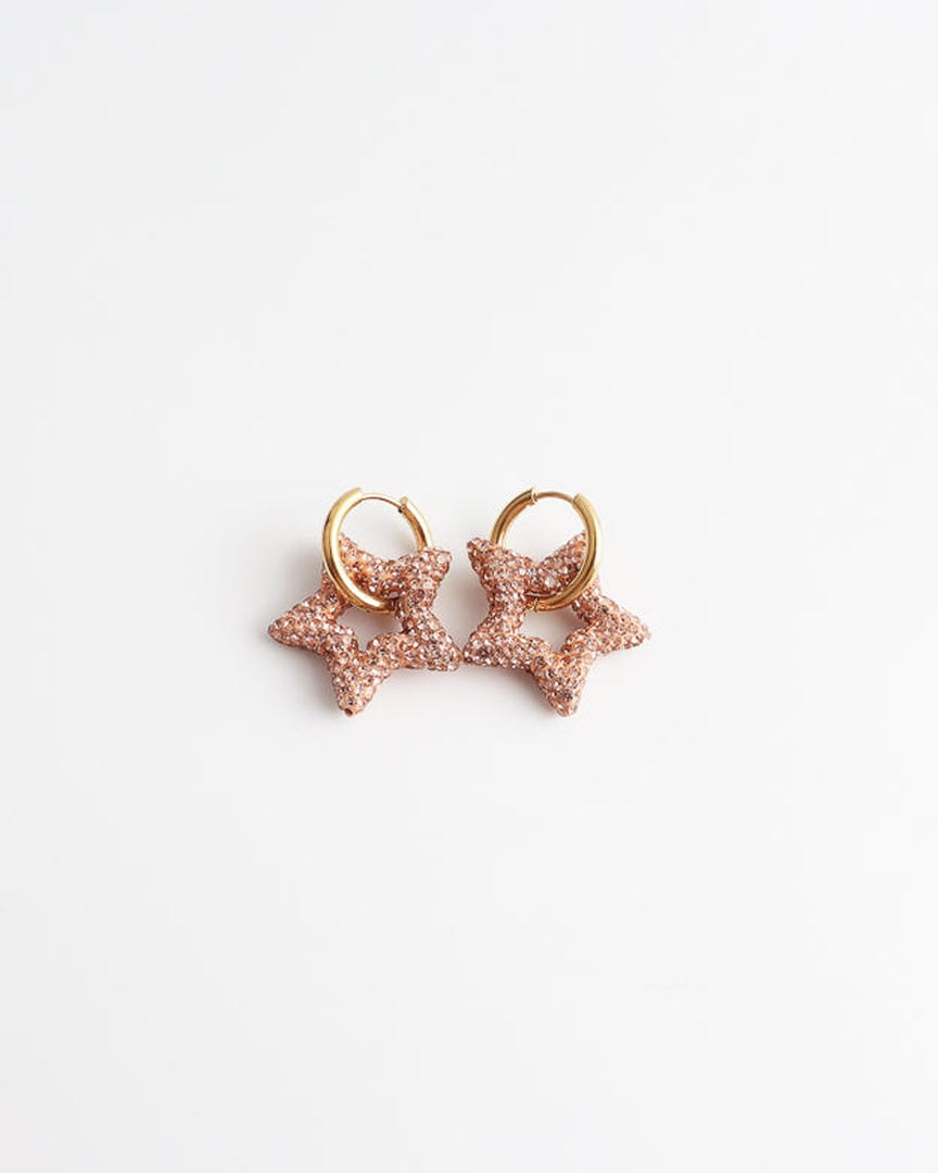Pendientes de estrella con cristales – imagen 6