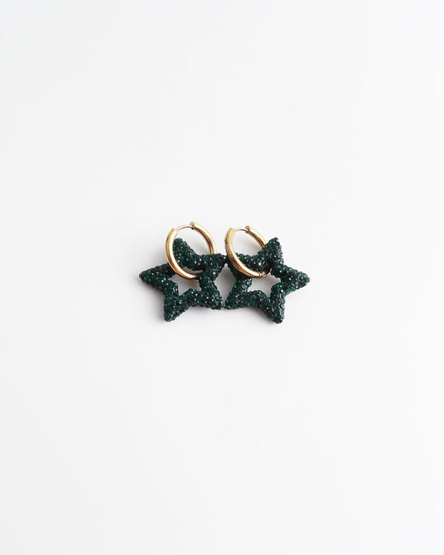 Pendientes de estrella con cristales – imagen 10