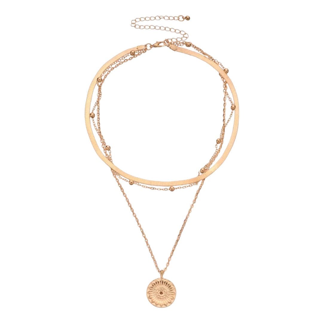Collar vintage dorado exclusivo – imagen 2
