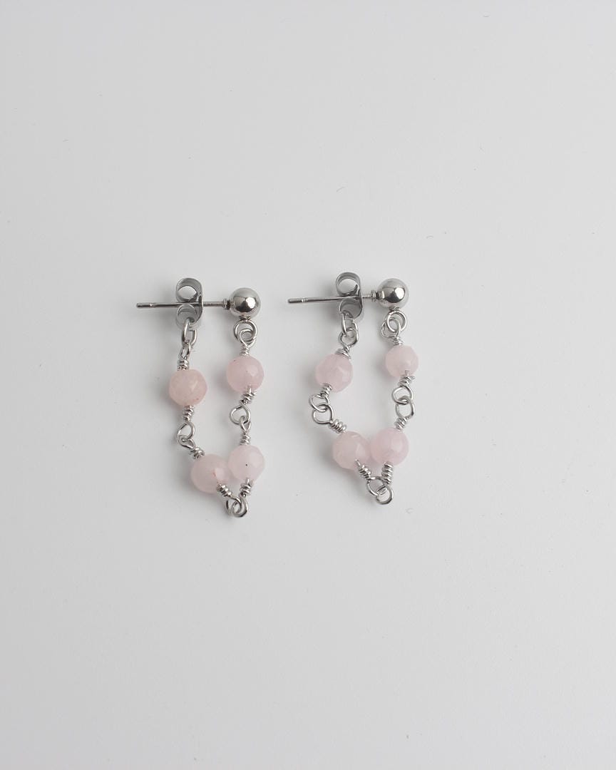 Pendientes estilizados de piedras múltiples Carmen, Lucía & Rocío – imagen 6