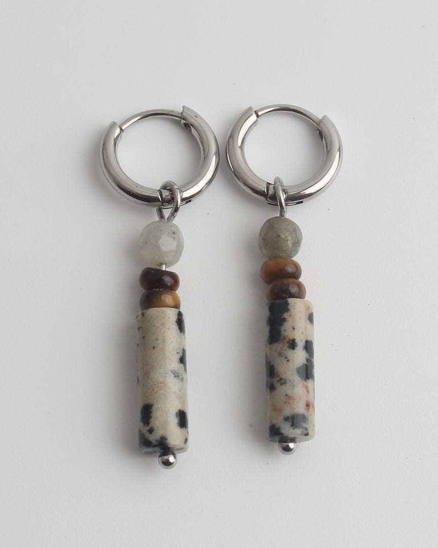 Pendientes Frida de jaspe refinados – imagen 2
