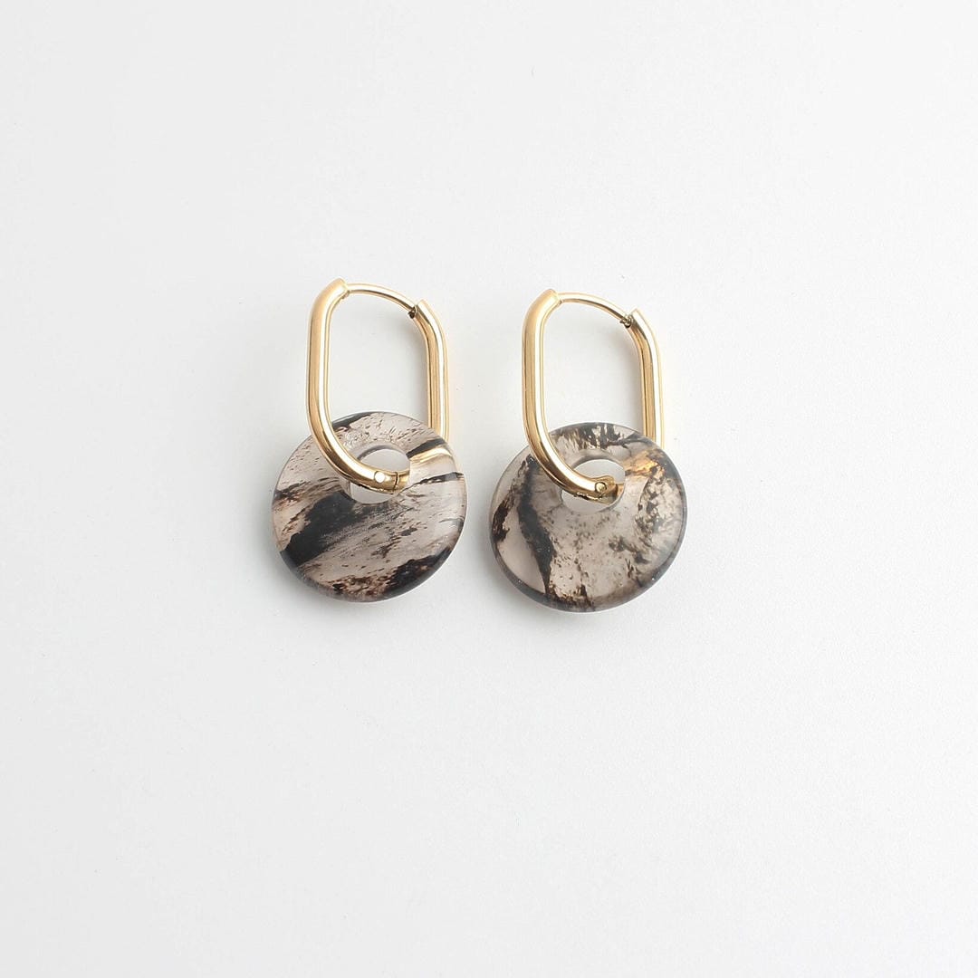 Pendientes Tirza de piedra natural – imagen 17