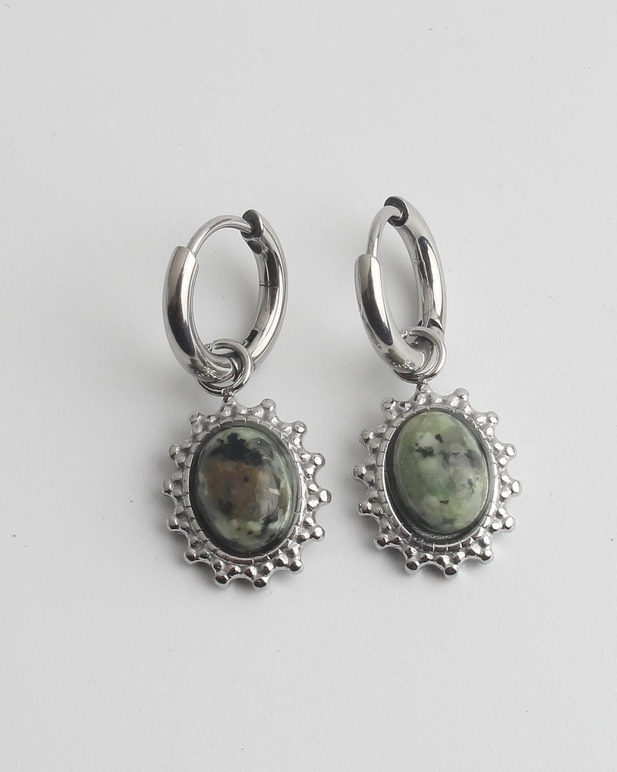 Pendientes Jolie de piedra natural – imagen 5