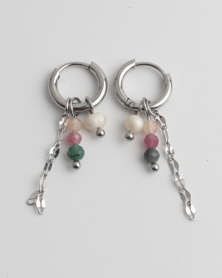 Pendientes colgantes de colores divertidos – imagen 2