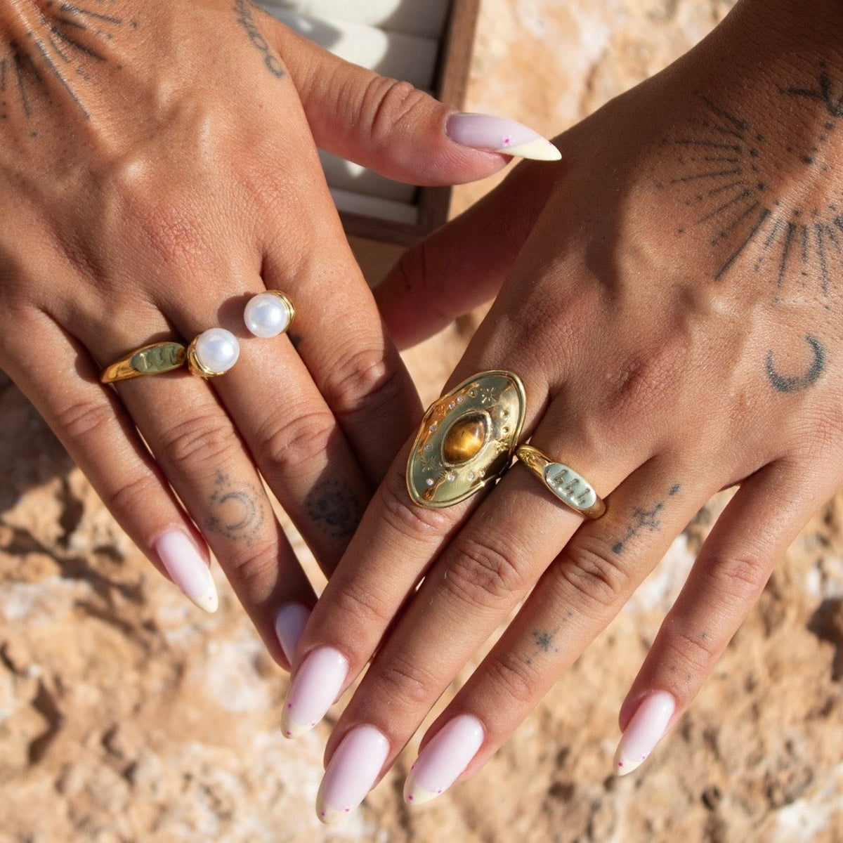 Anillo Pearla (ajustable) – imagen 4