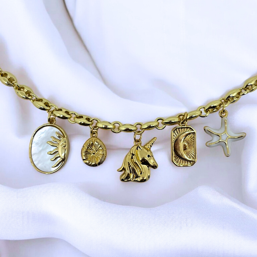 Collar Unicornio (hecho a mano y edición limitada)