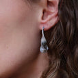 Pendientes de aro espiral texturizados – imagen 4