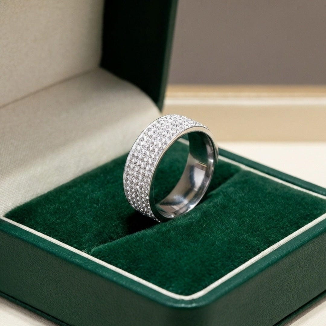 Anillo de banda de cristal de Carmen, Lucía & Rocío – imagen 3